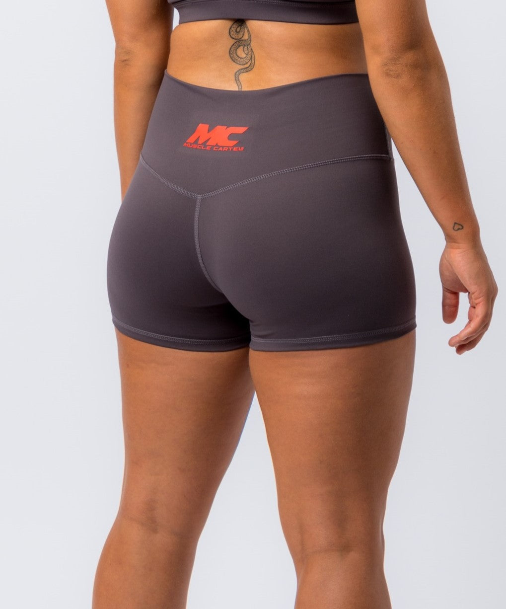 Embody Booty Shorts - Grey